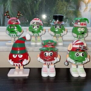 Christmas M&M figures